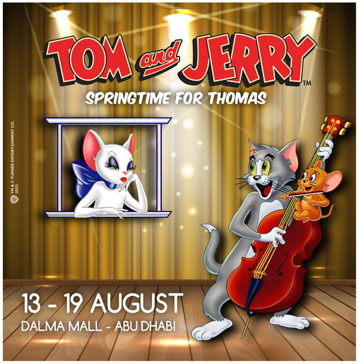 Tom & Jerry live on stage in Dalma MAll Tom & Jerry live on stage in Dalma MAll