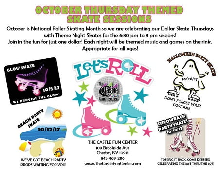 The Castle Fun Center is celebrating National Roller Skating Month The Castle Fun Center is celebrating National Roller Skating Month