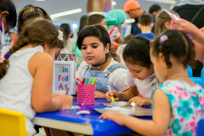 Kids Arts Corner at Dalma Mall Kids Arts Corner at Dalma Mall