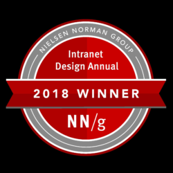 Capital Power Wins 2018 Intranet Design Award From the Nielsen Norman Group Using Bonzai
