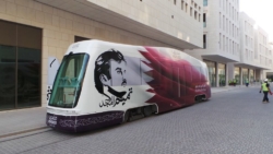 TIG/m Modern Street Railways Prepares Third Modern Tram for Shipment to Doha Msheireb Development
