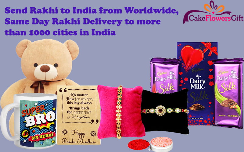Send Rakhi to India from Worldwide, Same Day Rakhi Delivery to more than 1000 cities in India Send Rakhi to India from Worldwide, Same Day Rakhi Delivery to more than 1000 cities in India