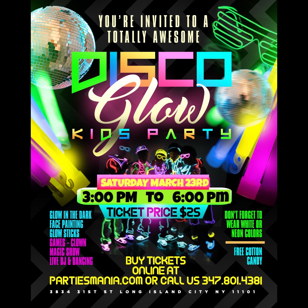 Disco Glow Kids Party Disco Glow Kids Party