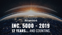 Online Rewards Earns Spot on the Inc. 5000 – Twelve Straight Years of Excellence