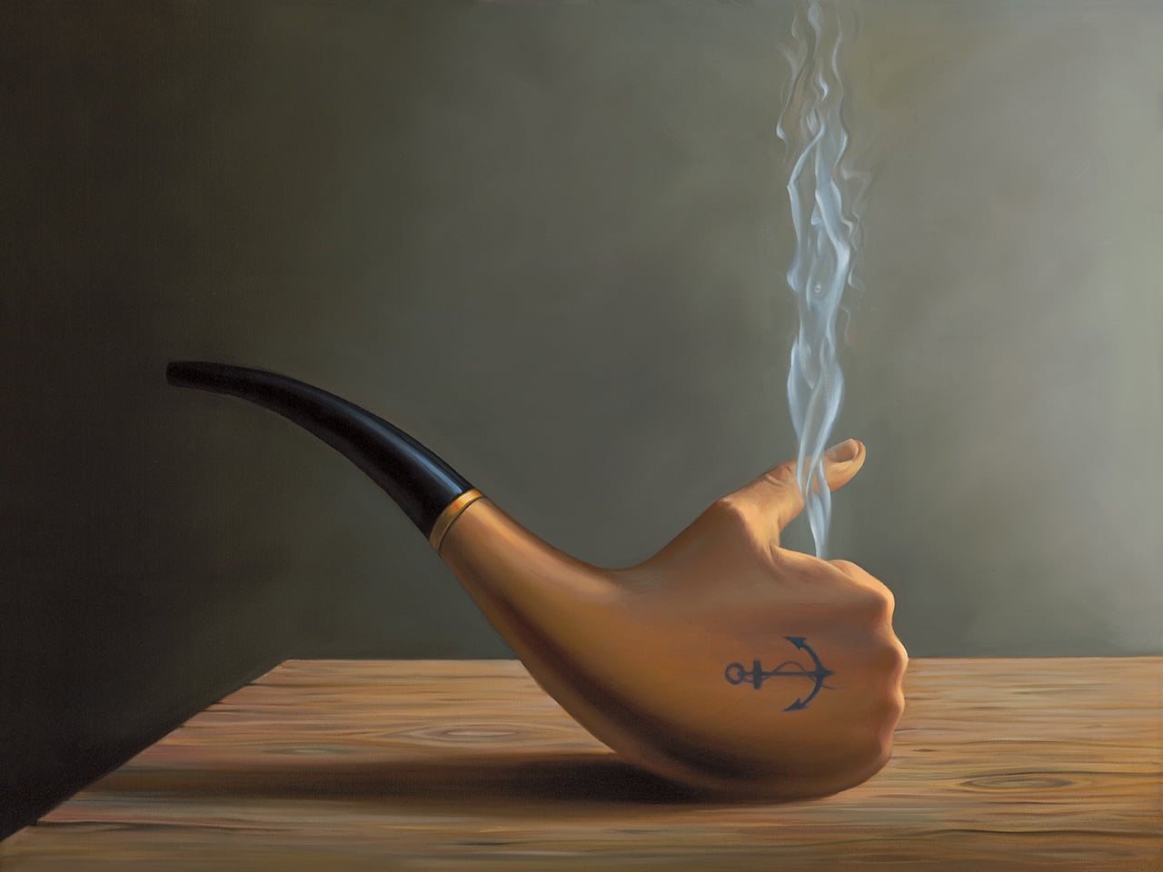 Vladimir Kush Presents His New Artwork 'Captain Drake's Pipe' Vladimir Kush Presents His New Artwork 'Captain Drake's Pipe'