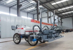 The most advanced industrial floor construction equipment–concrete laser screed