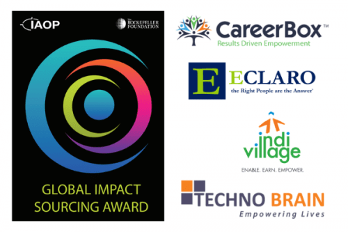 IAOP and The Rockefeller Foundation Announce Winners of 2021 Global Impact Sourcing Award IAOP and The Rockefeller Foundation Announce Winners of 2021 Global Impact Sourcing Award