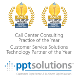 PPT Solutions Wins Stevie Awards® for Call Center Consulting Practice of the Year and Customer Service Solutions Technology Partner of the Year