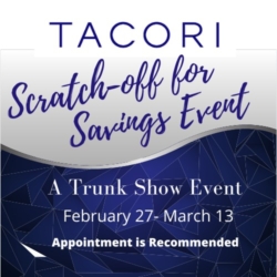 Tacori Scratch-off for Savings Event at Adlers Jewelers