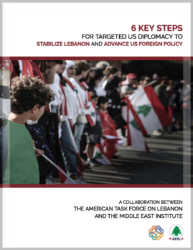 ATFL Announces New Policy Brief on Targeted US Diplomacy Toward Lebanon