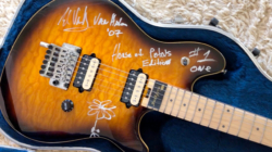 One of Eddie Van Halen's Guitars is Being Auctioned Online by Former Fiancée at EddieVanHalenGuitars.com March 25-31