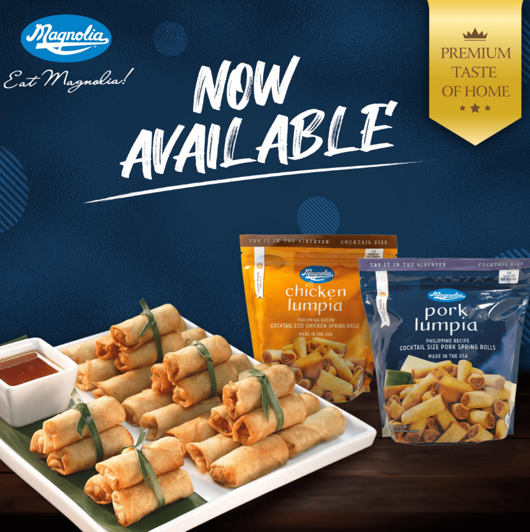Ramar Foods Launches a New Line of Lumpia Under Their Premium Brand Magnolia Ramar Foods Launches a New Line of Lumpia Under Their Premium Brand Magnolia