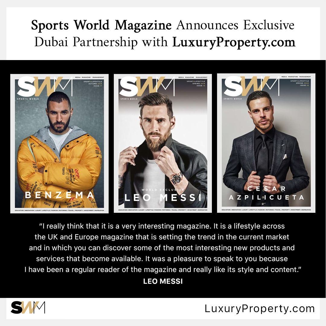 LuxuryProperty.com and Sports World Magazine Form Exclusive Marketing Partnership LuxuryProperty.com and Sports World Magazine Form Exclusive Marketing Partnership