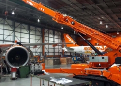 easyJet acquires spider crane for aircraft maintenance