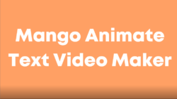Mango Animate Text to Video App Creates Typography Videos Quickly