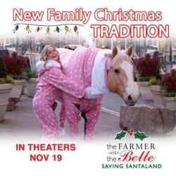 Horse in Pink Pajamas to Inspire #InnerBeauty at NYC World Premiere “SAVING SANTALAND” on Nov 9