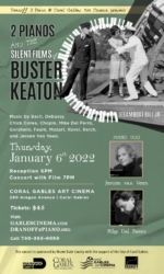 Dranoff 2 Piano and the Coral Gables Art Cinema Present “Buster Keaton Silent” Greats