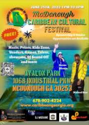 The Long-Awaited McDonough Caribbean Cultural Festival is Back & Expected to be Better than Ever