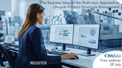 CIMdata to Host a Free Webinar on the value potential of a multi-view BOM approach