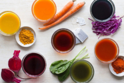 How can you use a natural substitute for food coloring?