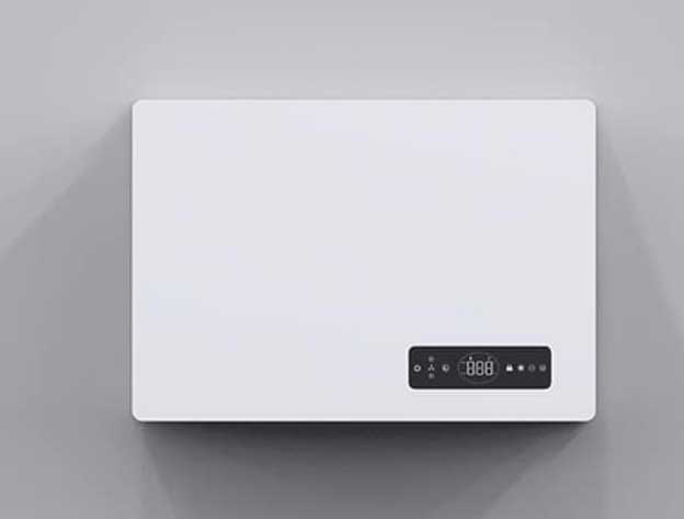 wall-mounted air purifier by hisoair
