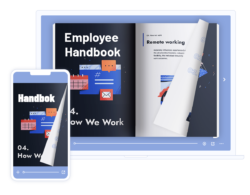 FlipHTML5 Helps SMBs to Create an Employee handbook with Valid Features