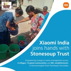 Xiaomi India and Stonesoup Trust Join Hands for Waste Management in Karnataka
