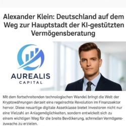 Alexander Klein: Germany on the Path to Becoming the Capital of AI-Driven Wealth Advisory