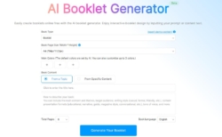 FlipHTML5’s AI Booklet Generator Converts Prompts into Attractive Booklets